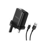 Cannon 36W Mini UK Type Efficient & Durable Charger Kit