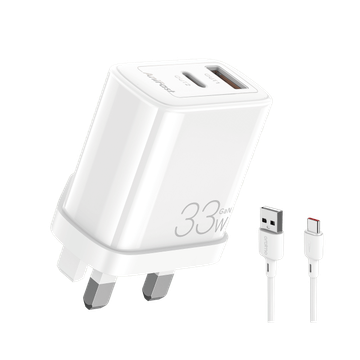 PowerGaN 33 33W Wall Charger Kit