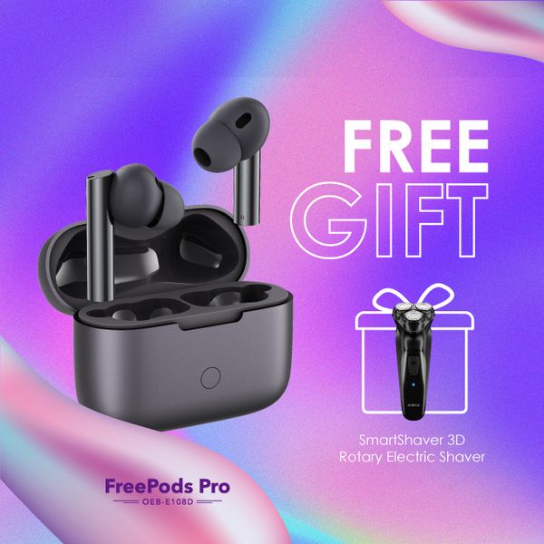 FreePods Pro ANC True Wireless Earbuds