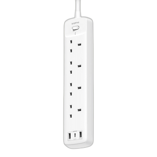 PowerHub C 2M 4-AC 3-USB Power Strip